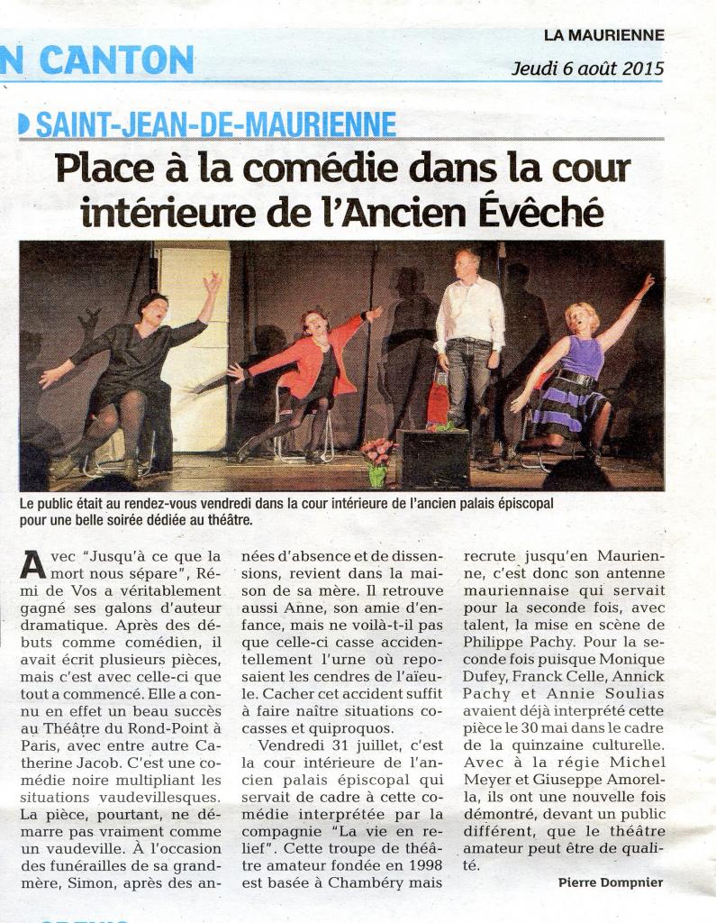 article la Maurienne 31 07 2015